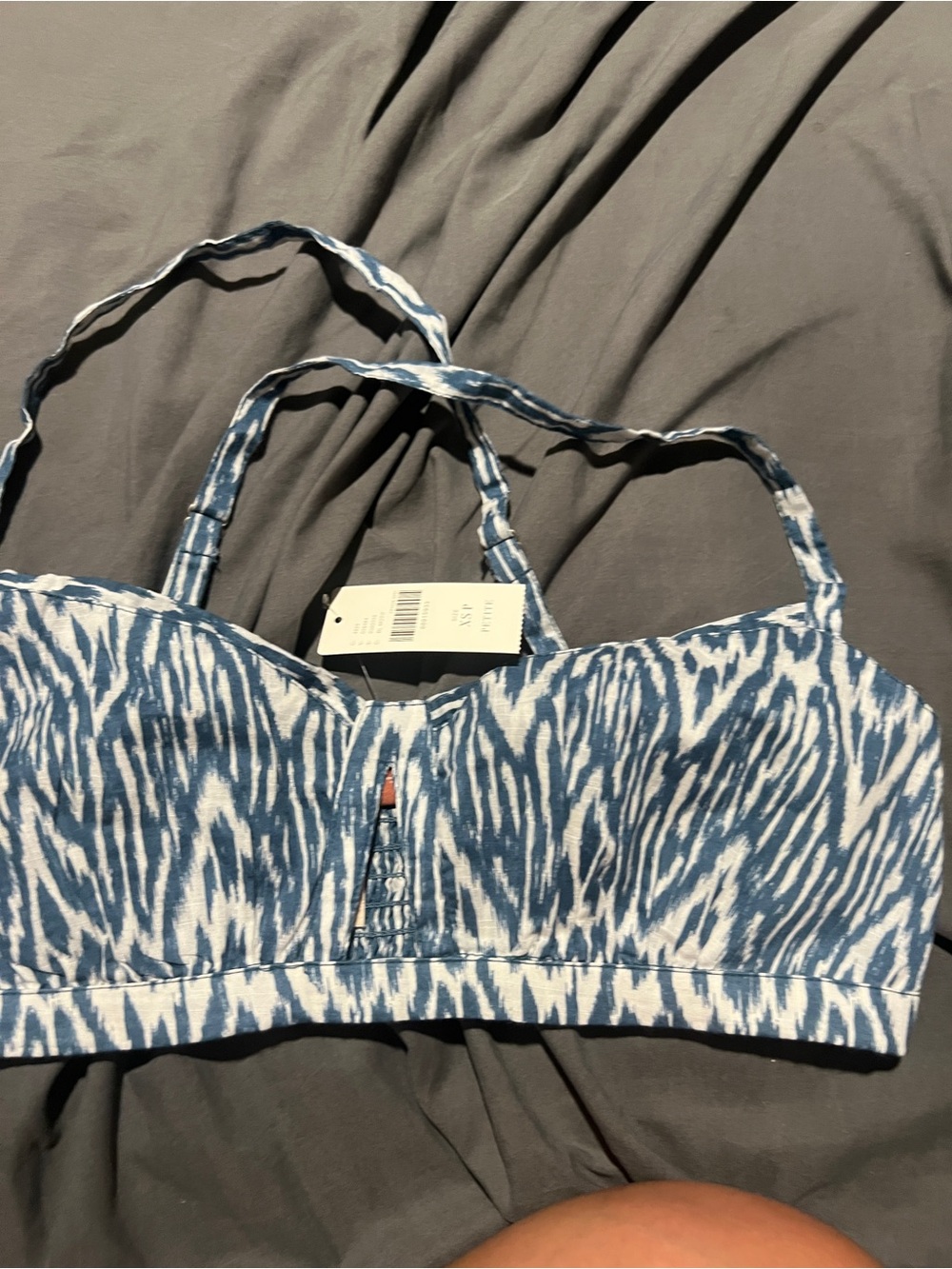NWT! Anthropologie Pilcro Printed Surf Bra Top sz XSP - Picture 9 of 11